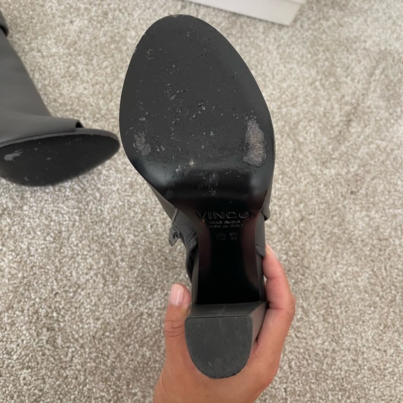 Vince peep-toe block heels - size 36 - Picture 6 of 6